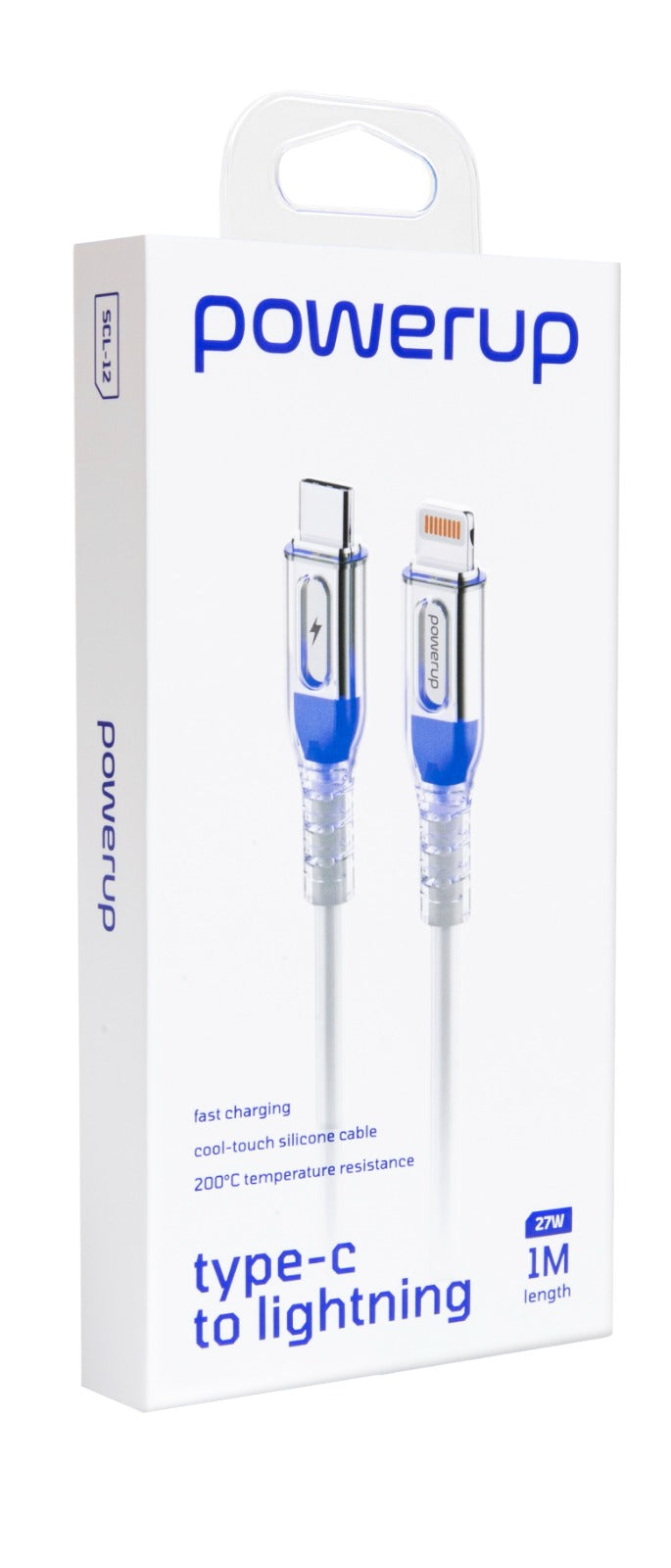 PowerUp SCL-12 Usb-c To Lightning Cable 27W 1M