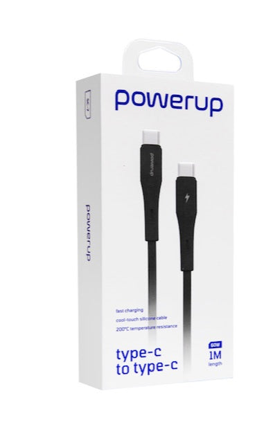 PowerUp SC-7 Usb-c Cable 60W 1M
