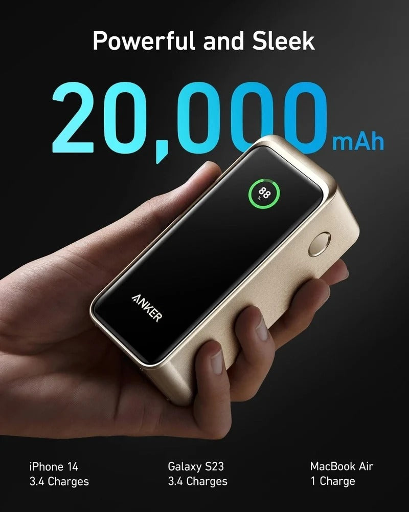 Anker Prime Power Bank 20,000 mAh Digital Display