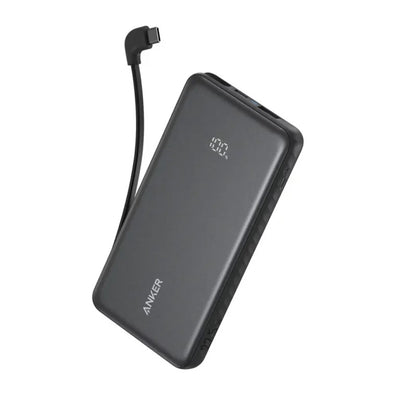 Anker Zolo 10,000 mAh Power Bank Built-In USB-C Cable 22.5W