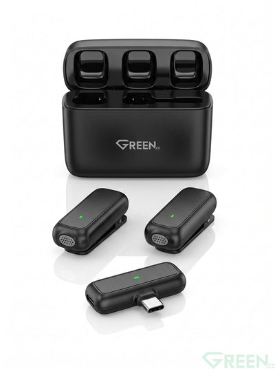GREEN 2 IN 1 MICROPHONE -02