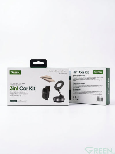 GREEN  3 IN 1 CAR KIT