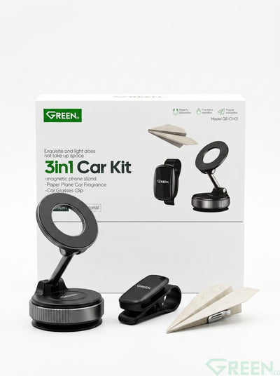 GREEN  3 IN 1 CAR KIT