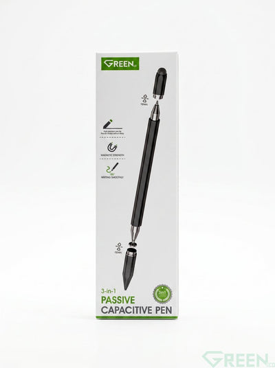 GREEN 3 IN 1 CAPACITIVE PEN