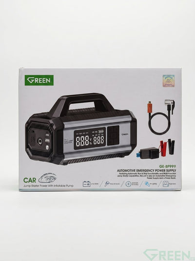 GREEN 5 in 1 car  Jump starter