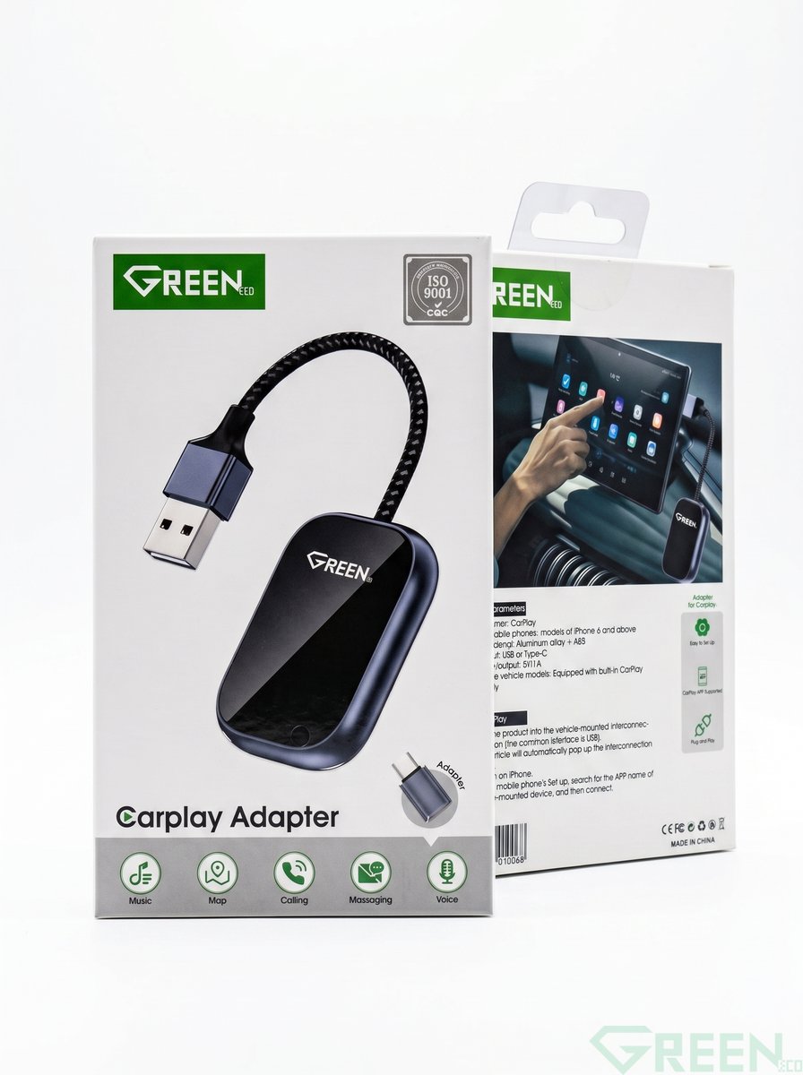 GREEN CARPLAY ADAPTER -01