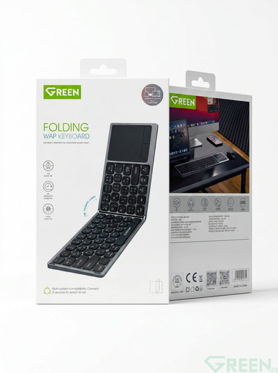 GREEN FOLDING WAP KEYBOARD