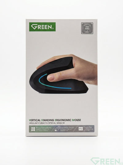 GREEN MOUSE VIRTICAL STANDING