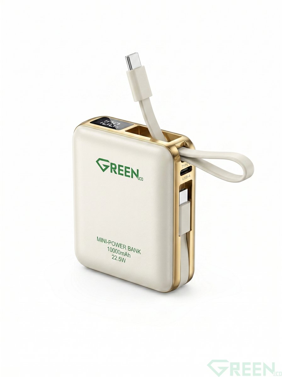 GREEN POWER BANK  MINI 10000 -028