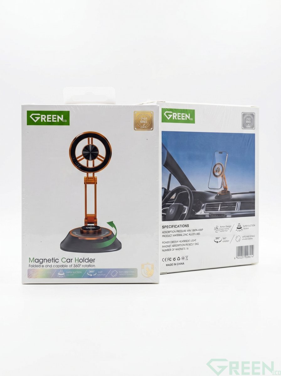 GREEN CAR HOLDER MAGNETIC  -K 18