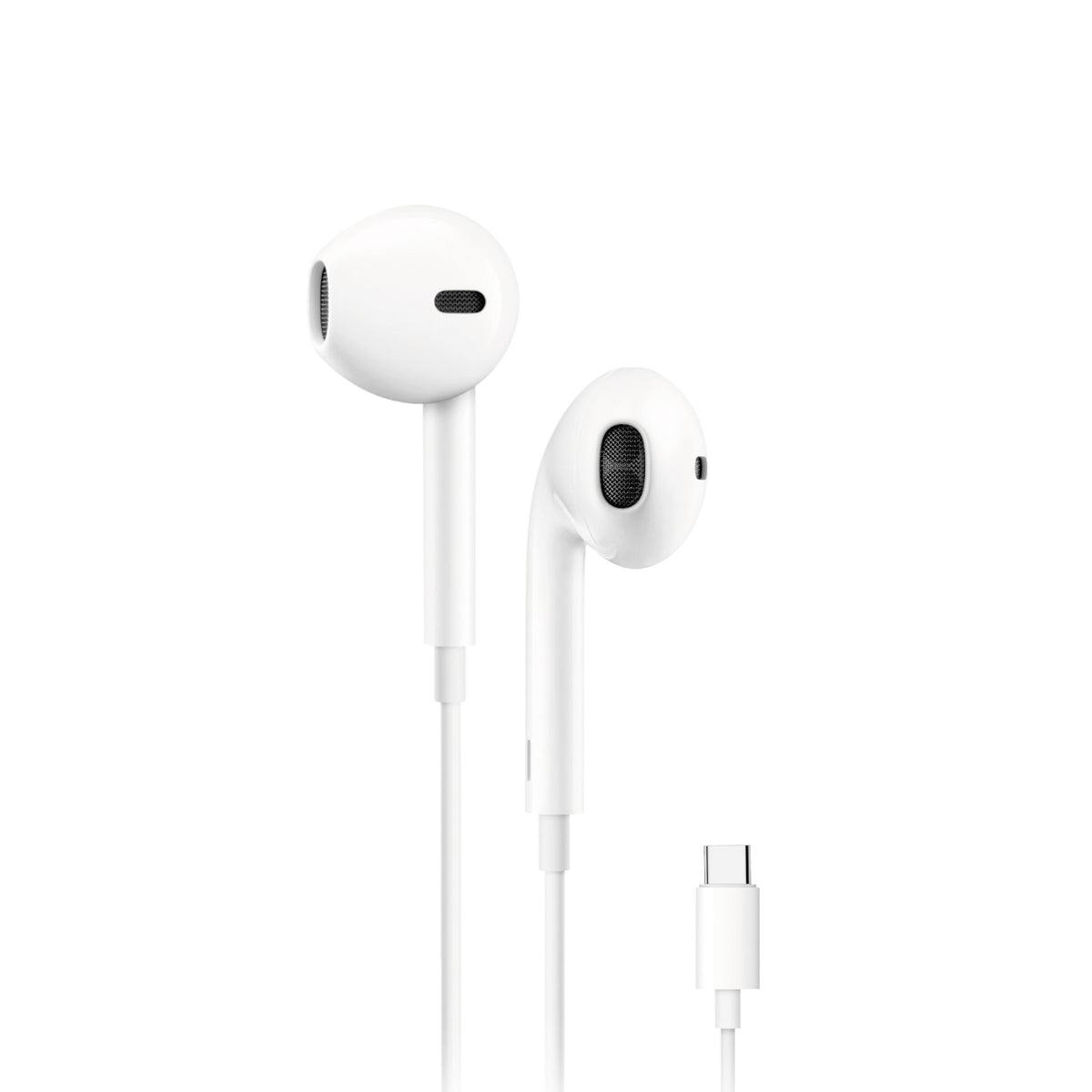 PowerUp - x 200 Sound Earphones with , Type-C Connector, white