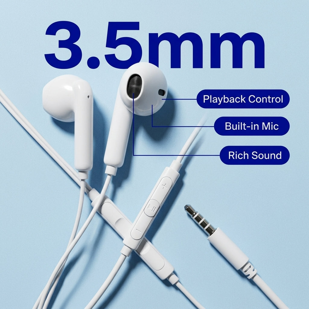 PowerUp x-300 W - Pure Sound Earphone With 3.5mm Connector