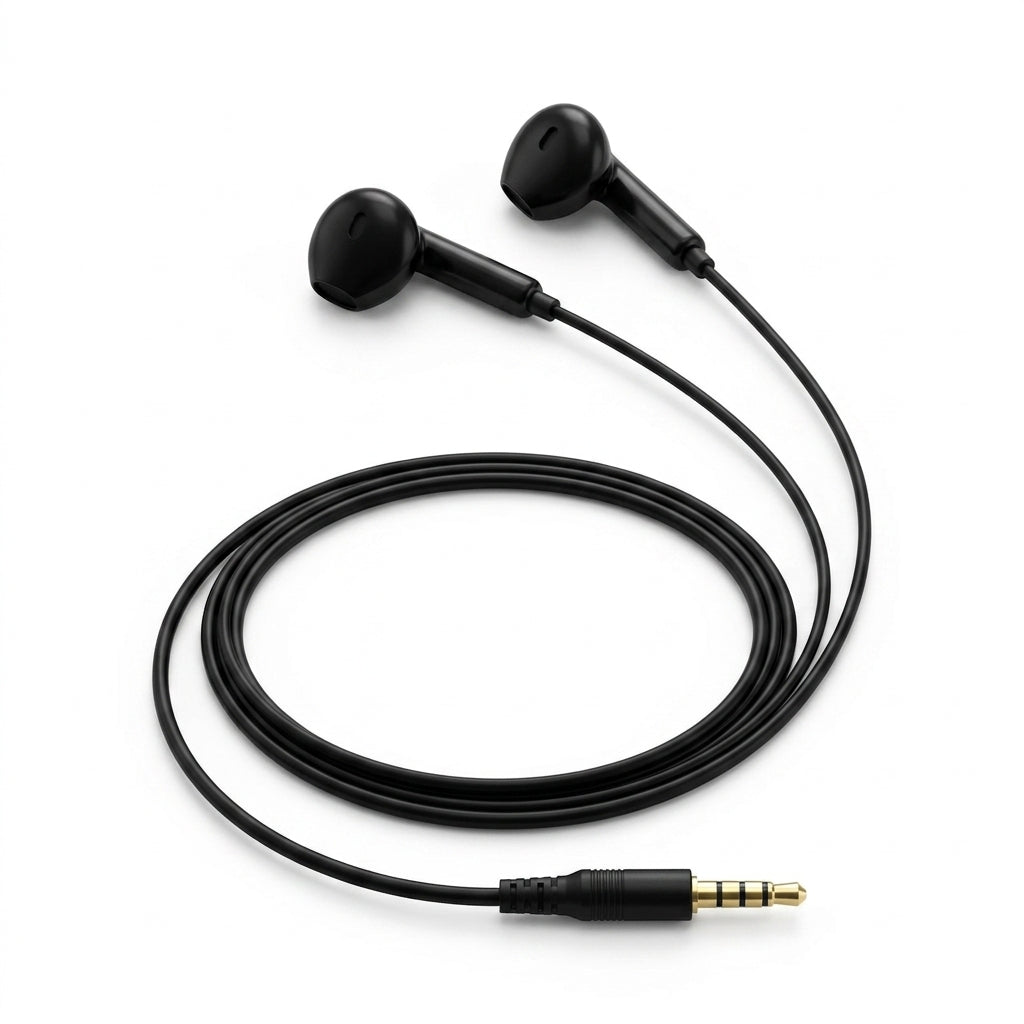 PowerUp X-600 B  - Pure Sound Earphone With 3.5mm Connector black