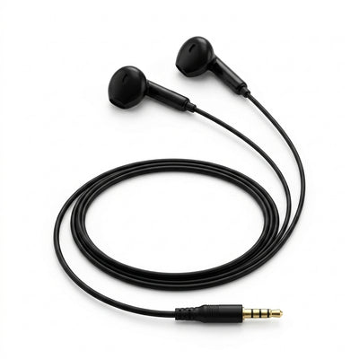 PowerUp X-600 B  - Pure Sound Earphone With 3.5mm Connector black