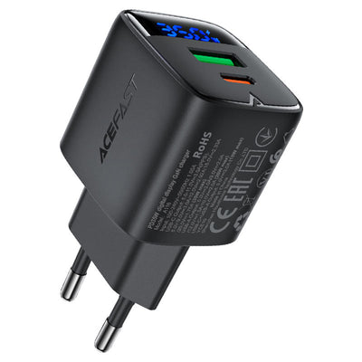 Fast Charge Wall Charger A116 PD35W GaN (1xUSB-A+1xUSB-C) EU