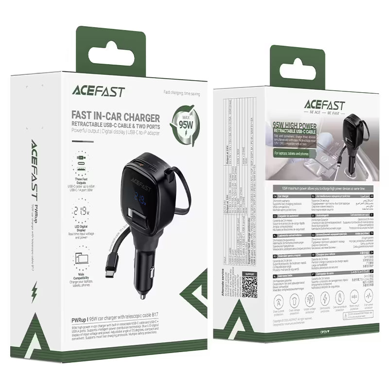 Fast Charge Car Charger B17 95W