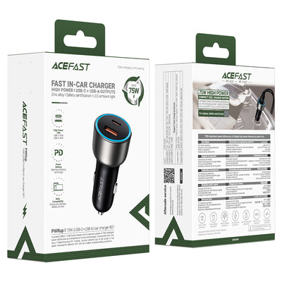 Fast Charge Car Charger B21 75W