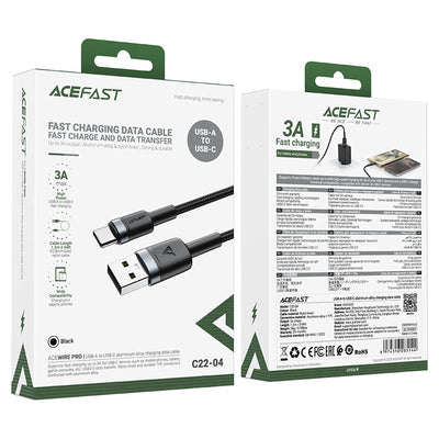 Charging Data Cable C22-04 USB-A to USB-C