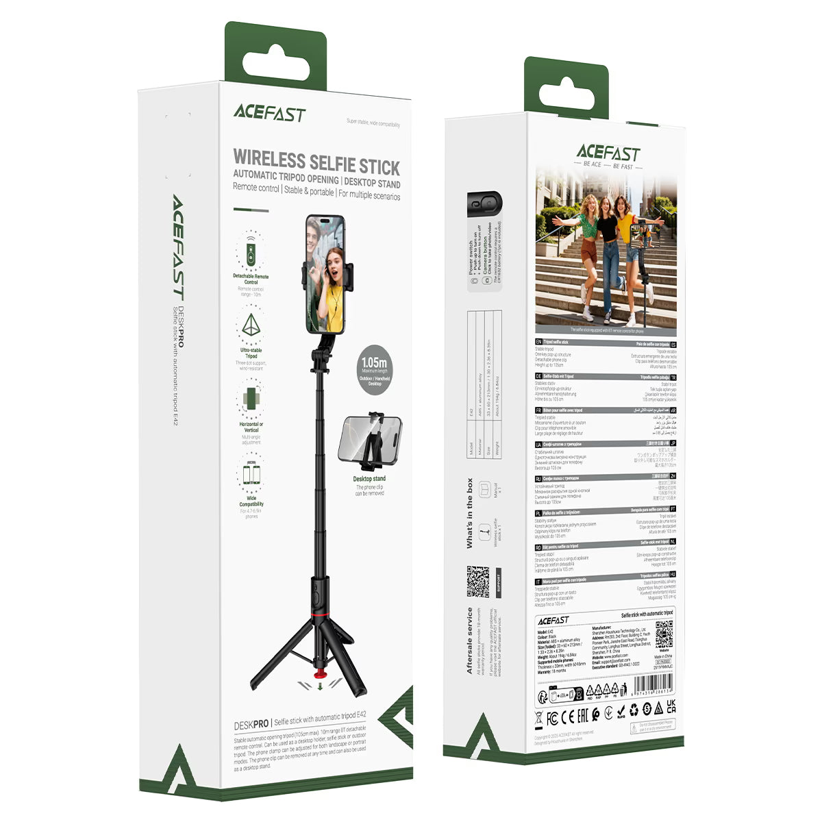 Selfie Stick with Tripod E42
