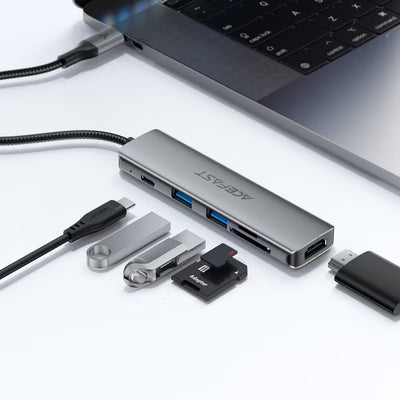 محطة إرساء USB-C J18 6 في 1