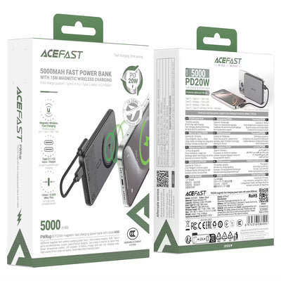 Magnetic Fast Wireless Charge Power Bank M30 PD20W 5000mAh