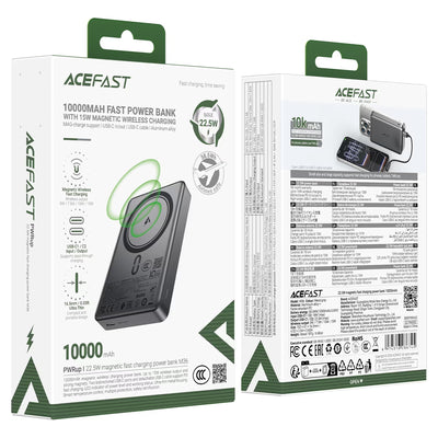 Magnetic Fast Wireless Charge Power Bank M36 22.5W 10000mAh