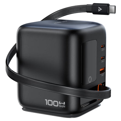 محطة طاقة مكتبية Z10 PD100W GaN (3xUSB-C+USB-A) - الاتحاد الأوروبي