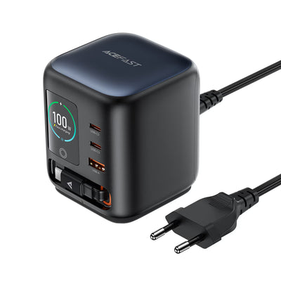 محطة طاقة مكتبية Z10 PD100W GaN (3xUSB-C+USB-A) - الاتحاد الأوروبي