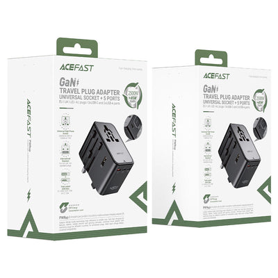 Charging Adapter Z8 2500W + PD45W GaN (3xUSB-C+2xUSB-A)